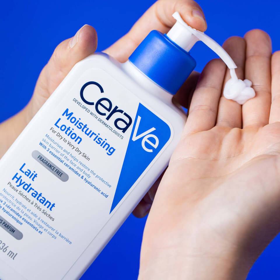 CERAVE Moisturising Lotion with Ceramides for Dry to Very Dry Skin 236ml