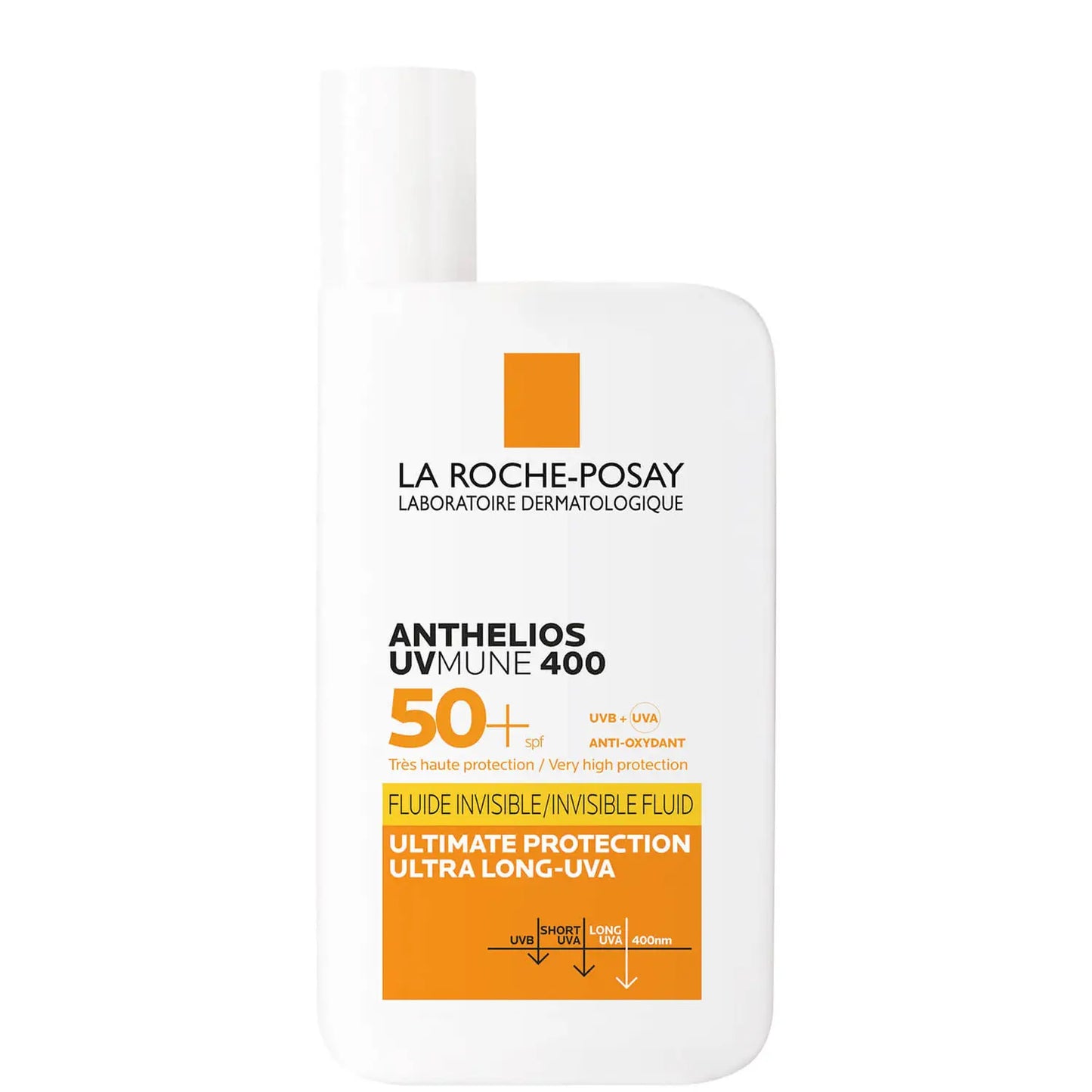 LA ROCHE POSAY Anthelios UVMune 400 Invisible Fluid SPF50+ Krem dielli 50ml