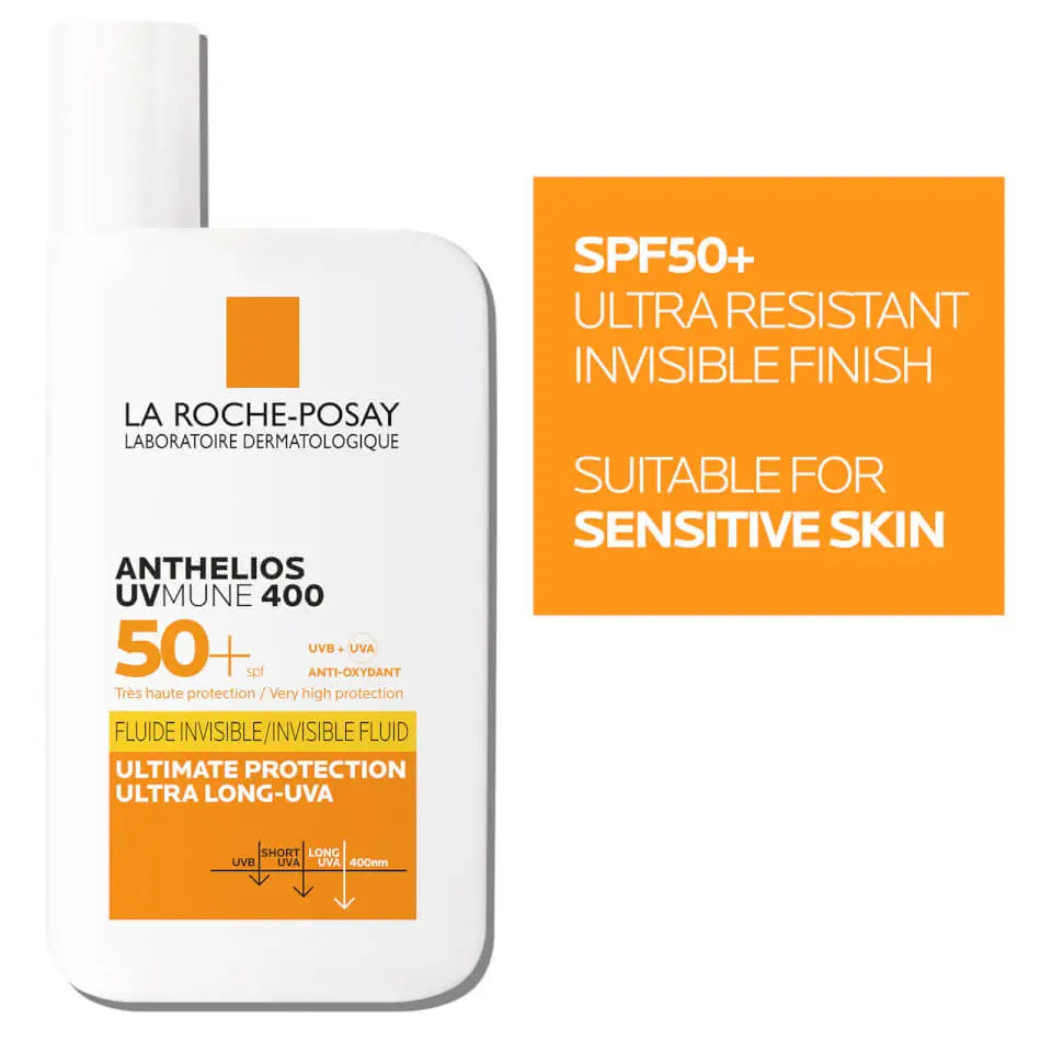 LA ROCHE POSAY Anthelios UVMune 400 Invisible Fluid SPF50+ Krem dielli 50ml