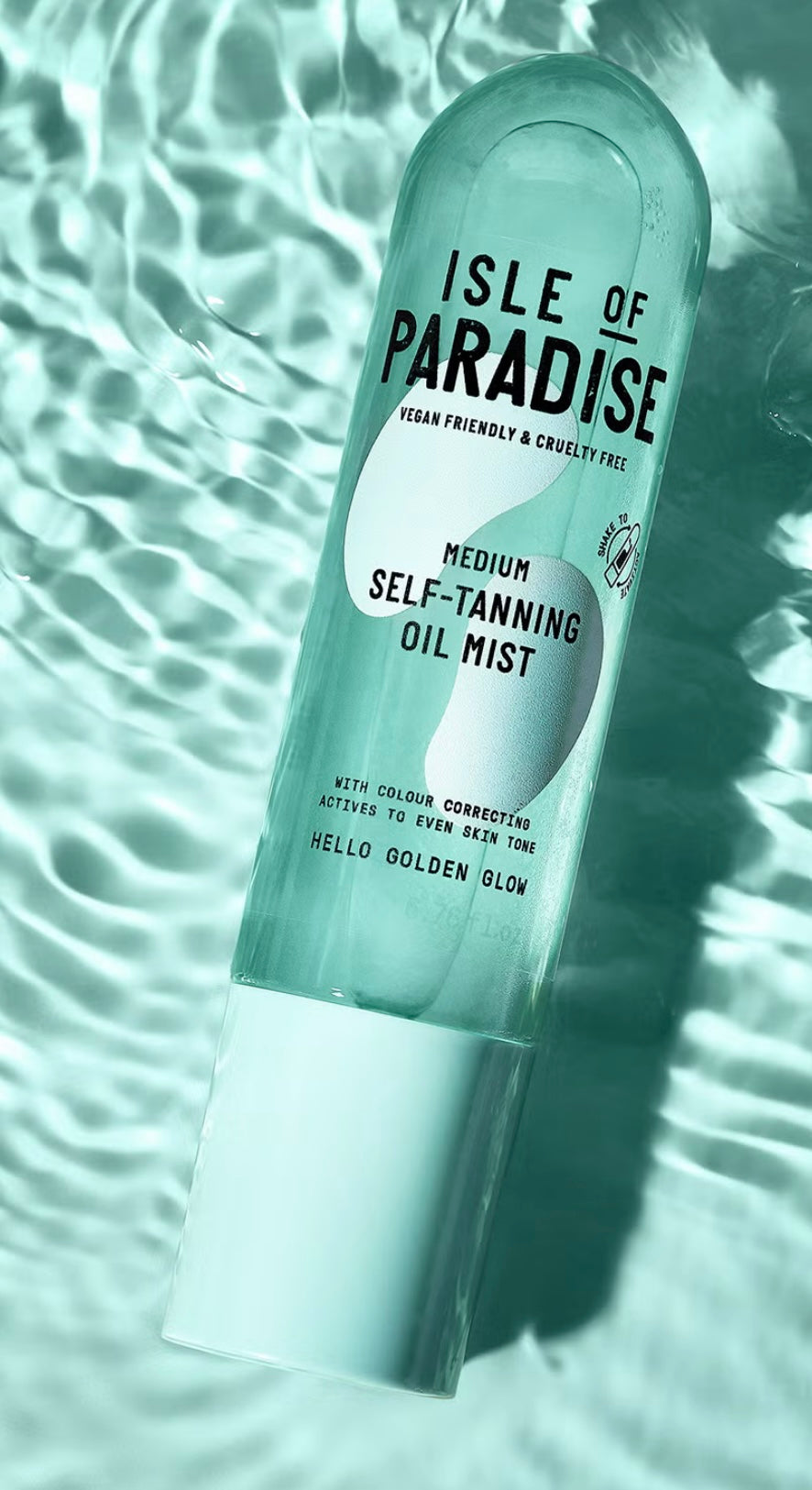 ISLE OF PARADISE Medium Self-Tanning Oil Mist 200ml