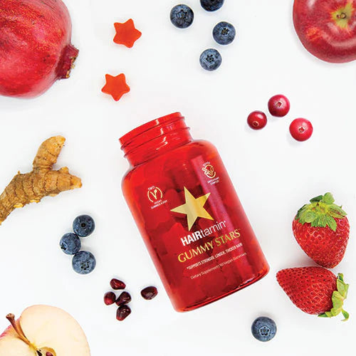 HAIRTAMIN Gummy Stars (28 vitamina vegane)