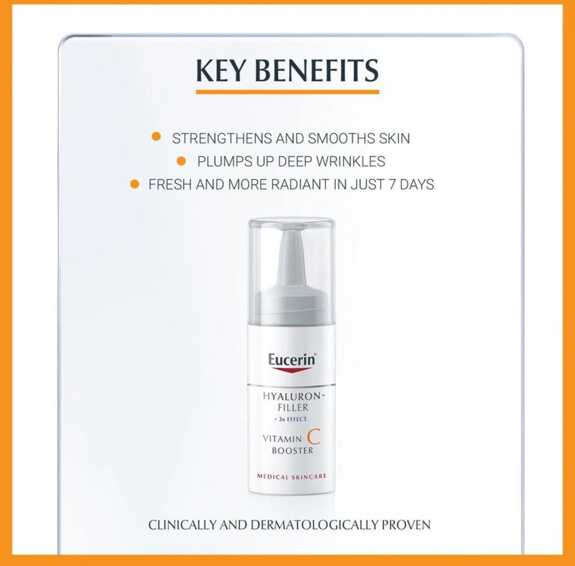 EUCERIN Hyaluron- Filler Vitamin C Booster 8 ml