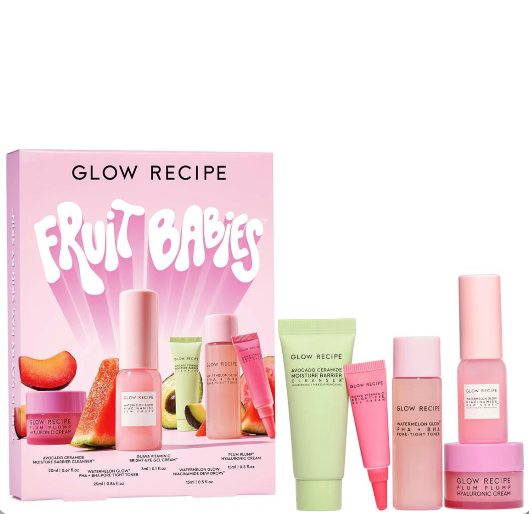 GLOW RECIPE Fruit Babies Bestsellers Kit 2024