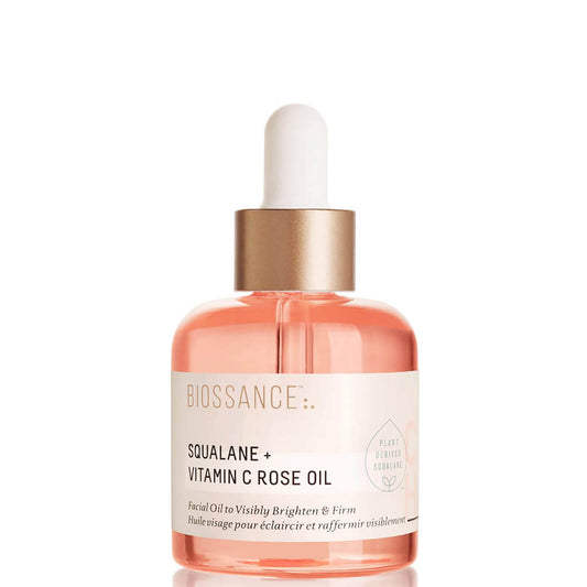 BIOSSANCE Squalane + Vitamin C Rose Oil