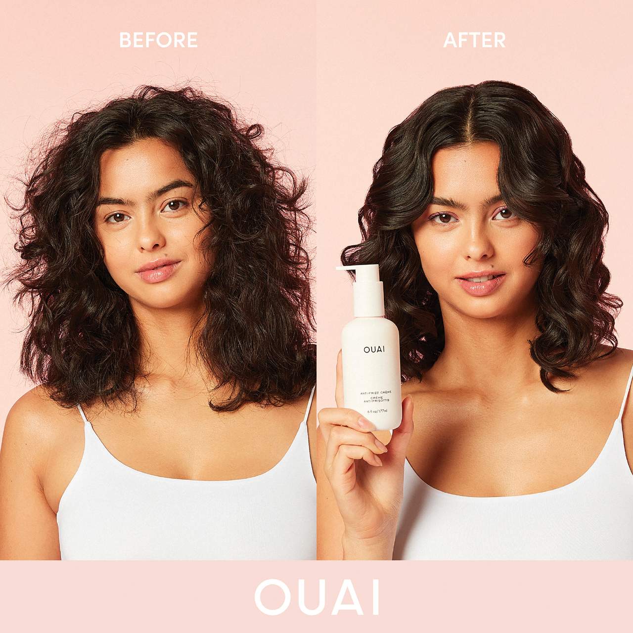 OUAI Anti-Frizz Hair Styling Cream 30 ml